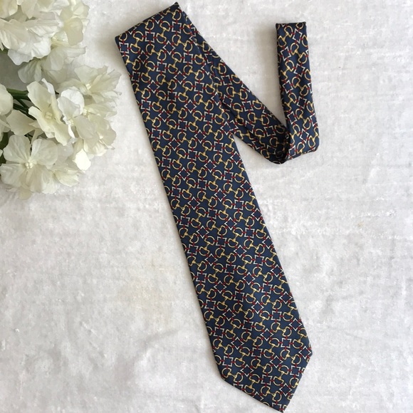 Gucci Other - GUCCI Men’s Horsebilt Silk Tie